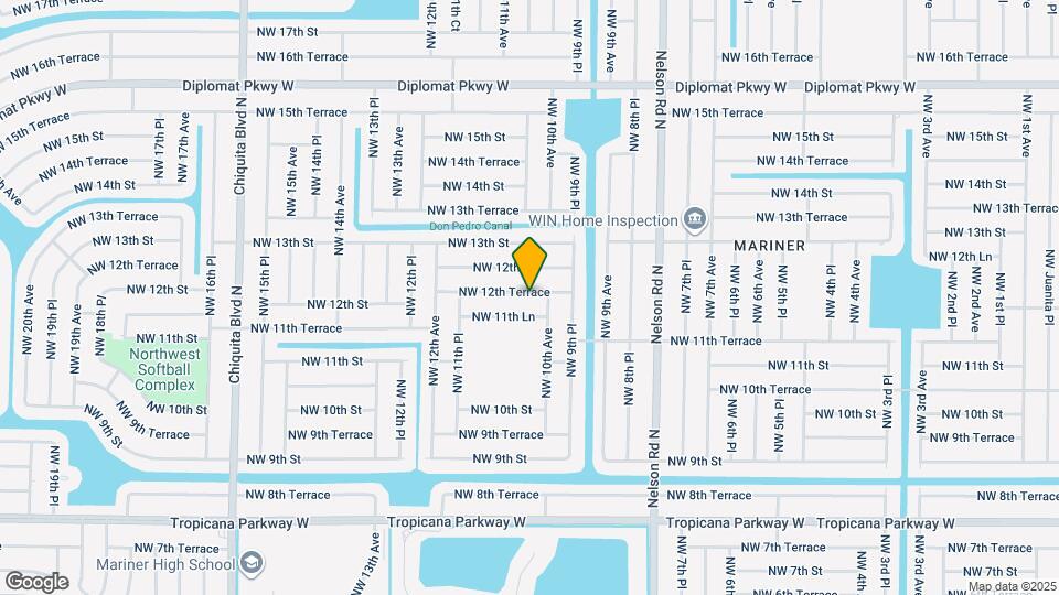 1008 NW 12th Terrace Map and Location Details