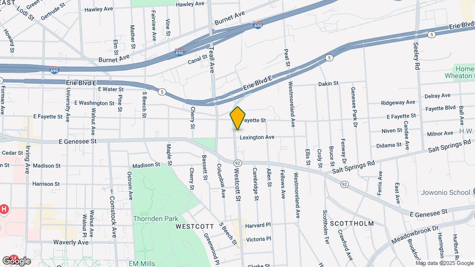 301 Lexington Ave, Unit 1 Map and Location Details