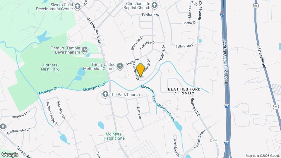 9131 Feldbank Dr Map and Location Details