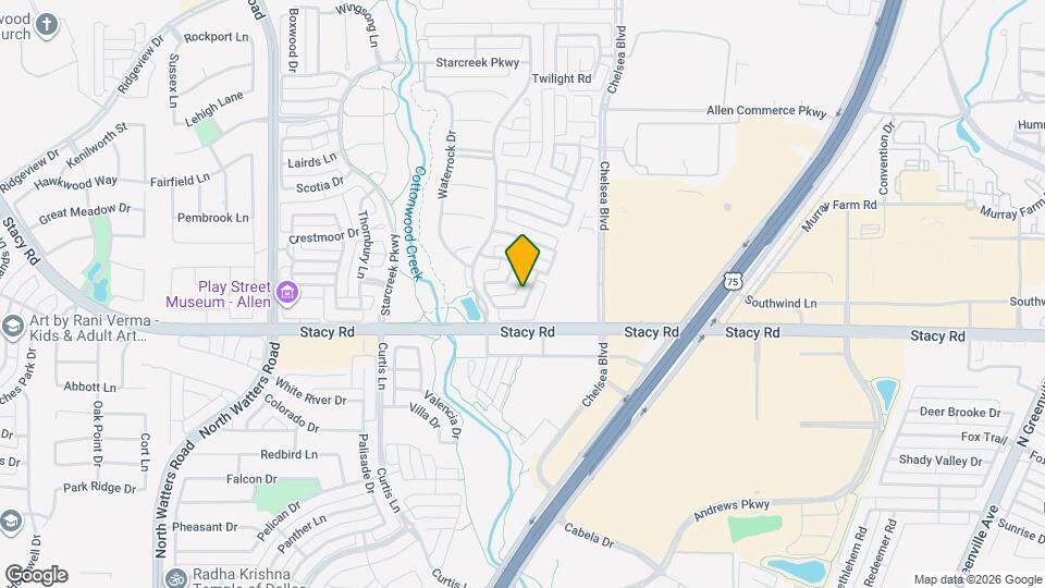 2111 Spicewood Dr Map and Location Details