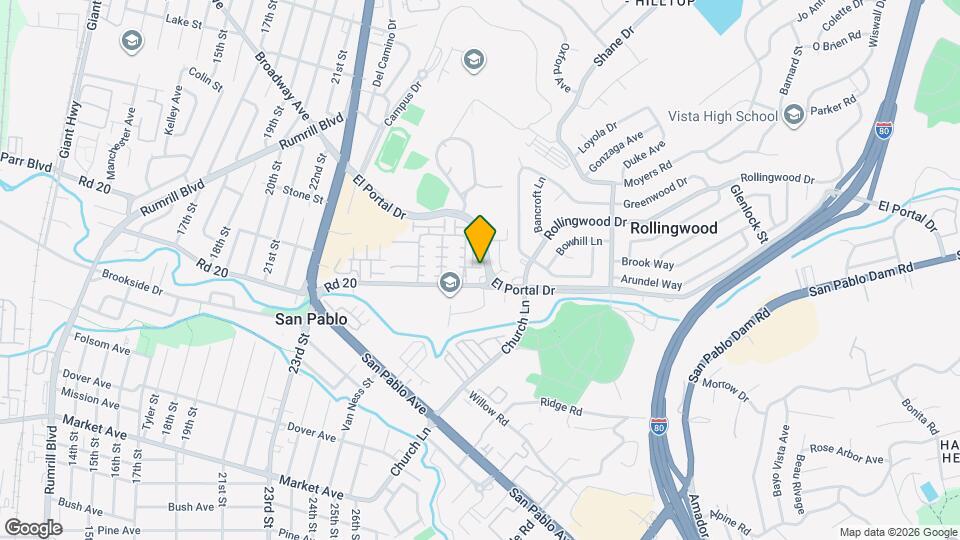 223 Santa Barbara St Map and Location Details