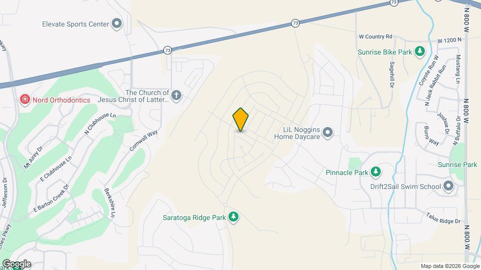 1615 W Talus Ridge Dr Map and Location Details