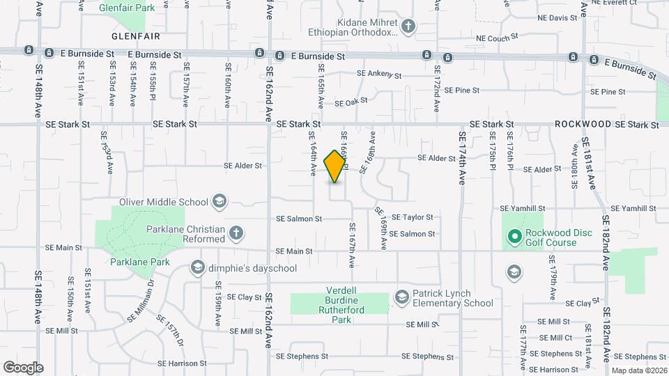 906 SE 165th Ave Map and Location Details