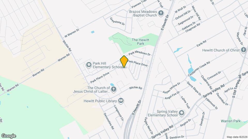 620 Park Ln Map and Location Details