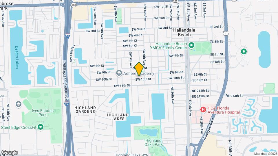 628 SW 10th St Map and Location Details