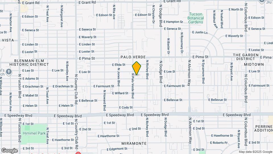 3513 E Camden St Map and Location Details