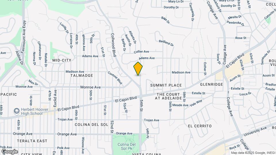 4546 54th St Mapa y Detalles de la Ubicación