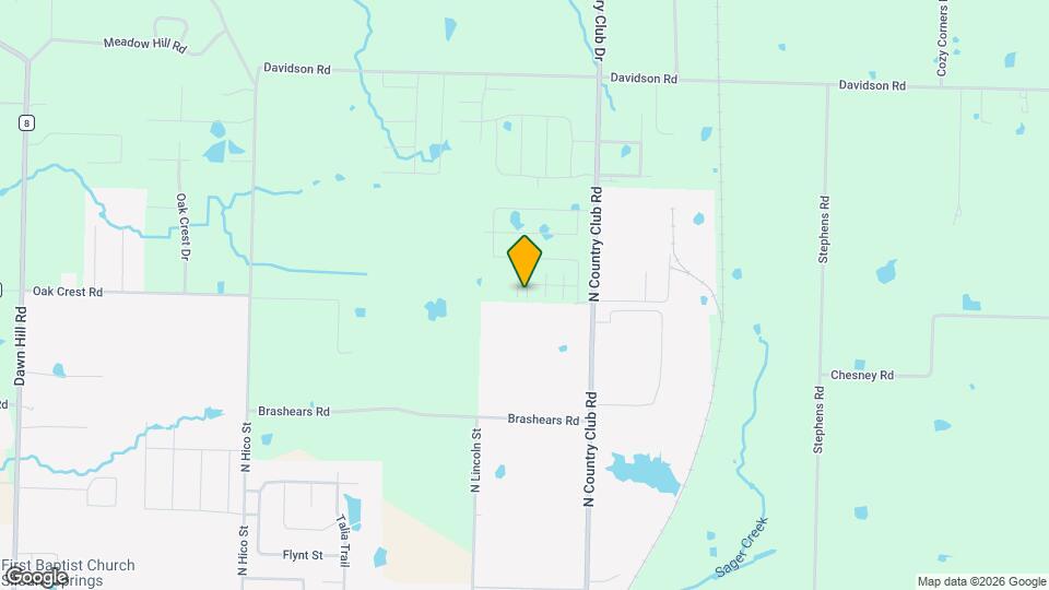 1837 E Brookview Cir Map and Location Details