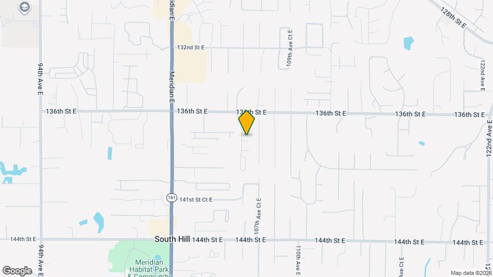10613 138th St E Mapa y Detalles de la Ubicación