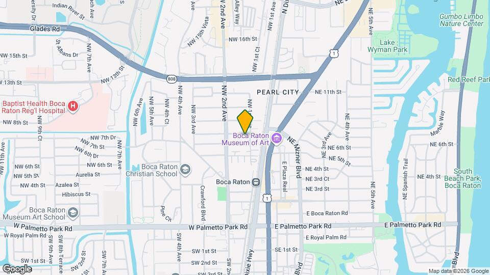116 NW 8th St Map and Location Details