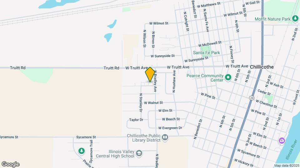 1211 W Chestnut St Mapa y Detalles de la Ubicación