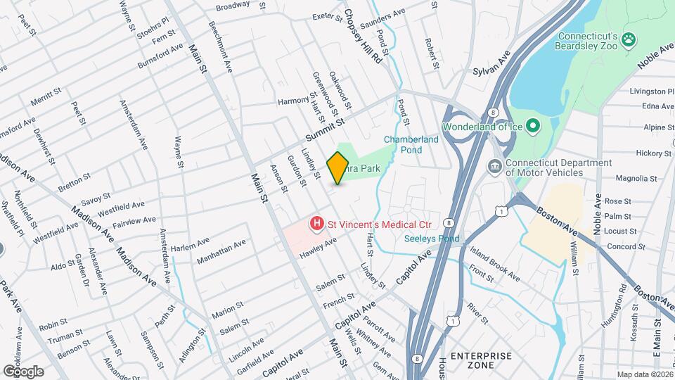 980 Lindley St Map and Location Details