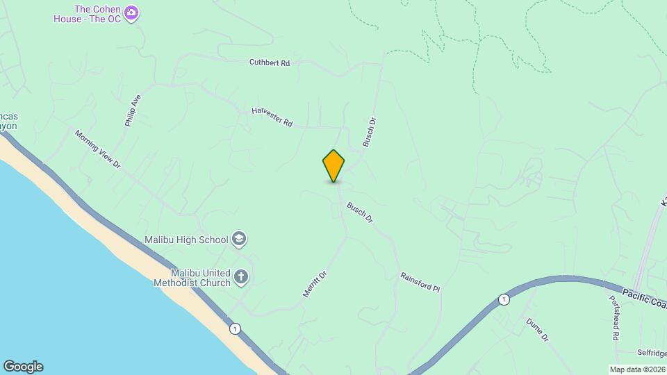 5927 Busch Dr Map and Location Details