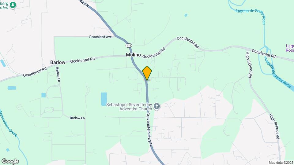 1841 CA-116 Map and Location Details