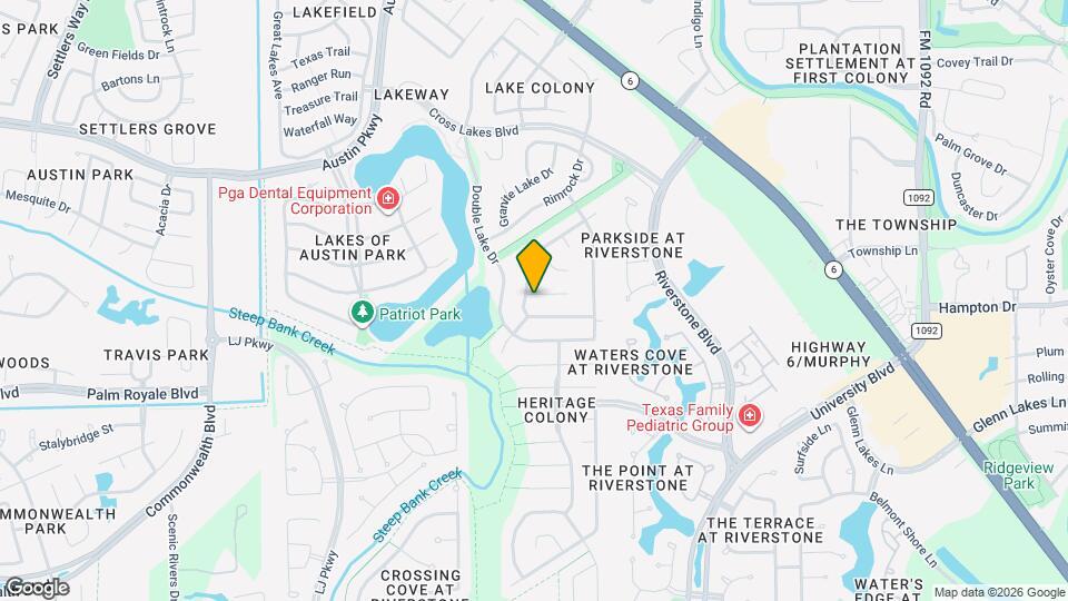 3506 Paluxy Cir Map and Location Details