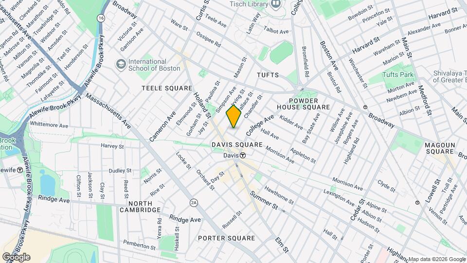 6 Chandler St, Unit 2 Mapa y Detalles de la Ubicación