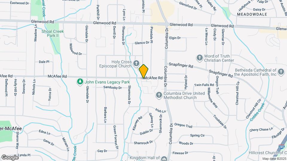 3284 Sheffield Cir Map and Location Details