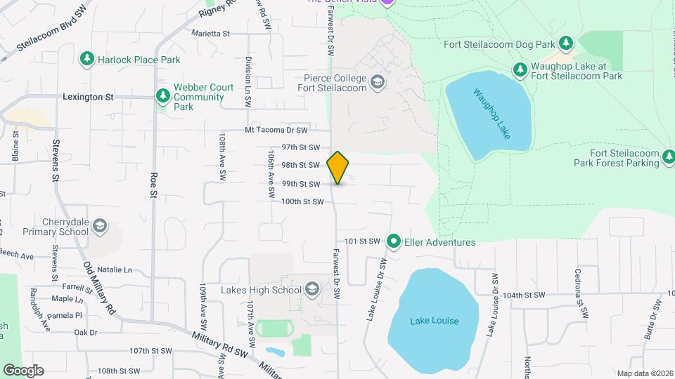 9901 Farwest Dr SW Mapa y Detalles de la Ubicación