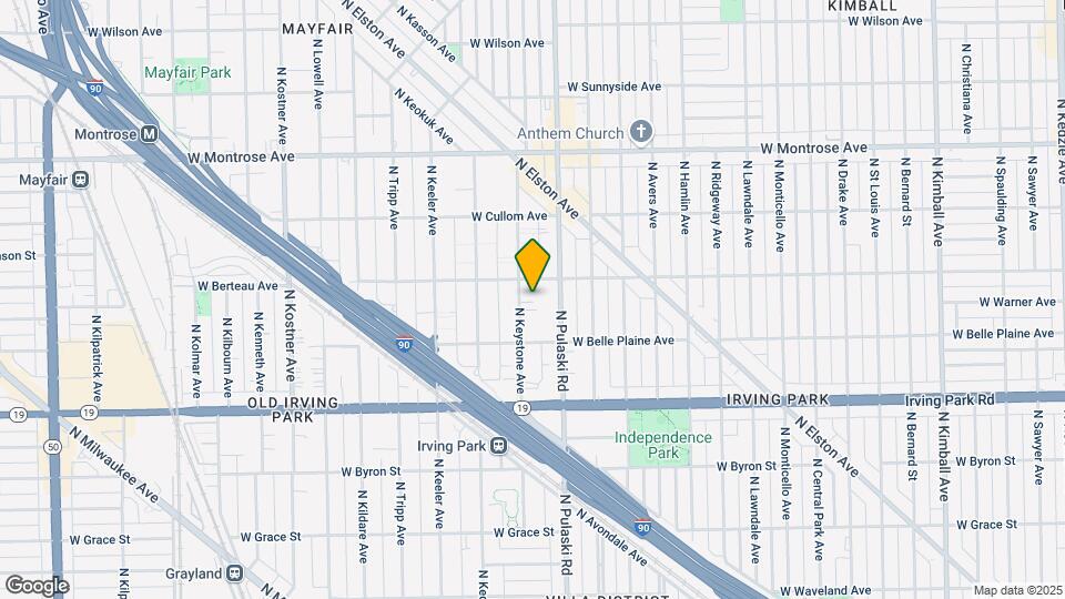 4141 N Keystone Ave, Unit #6 Mapa y Detalles de la Ubicación