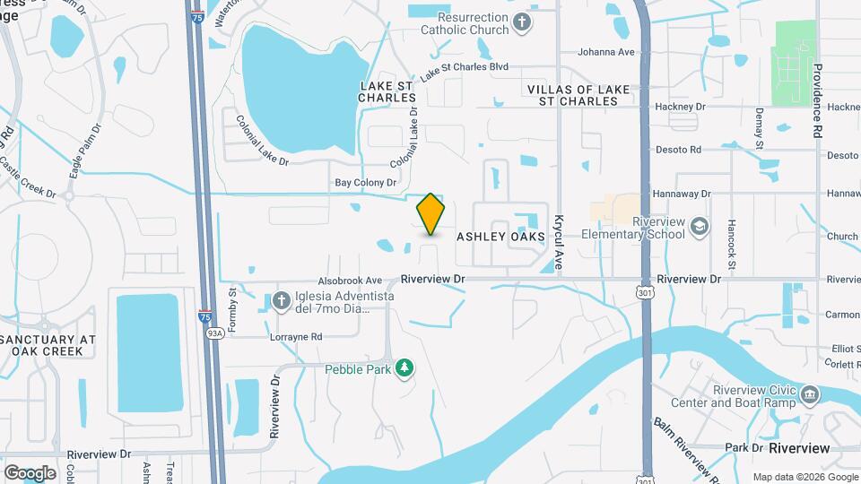 7820 Riverwood Oaks Dr Mapa y Detalles de la Ubicación