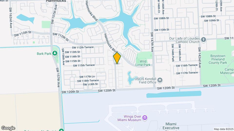 11552 SW 151 Ave Map and Location Details