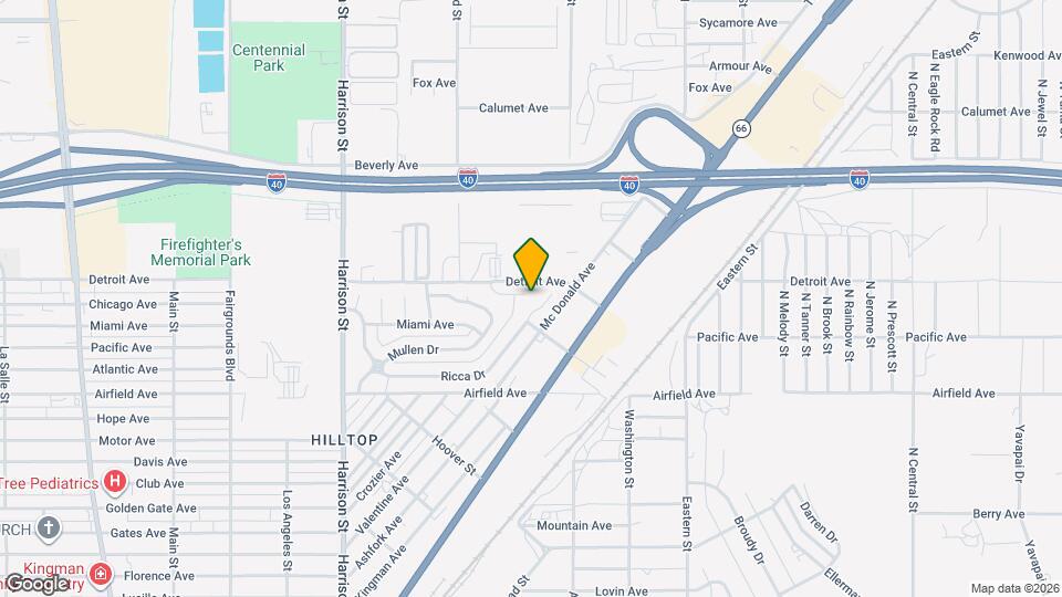 2671 Sierra Ln Map and Location Details