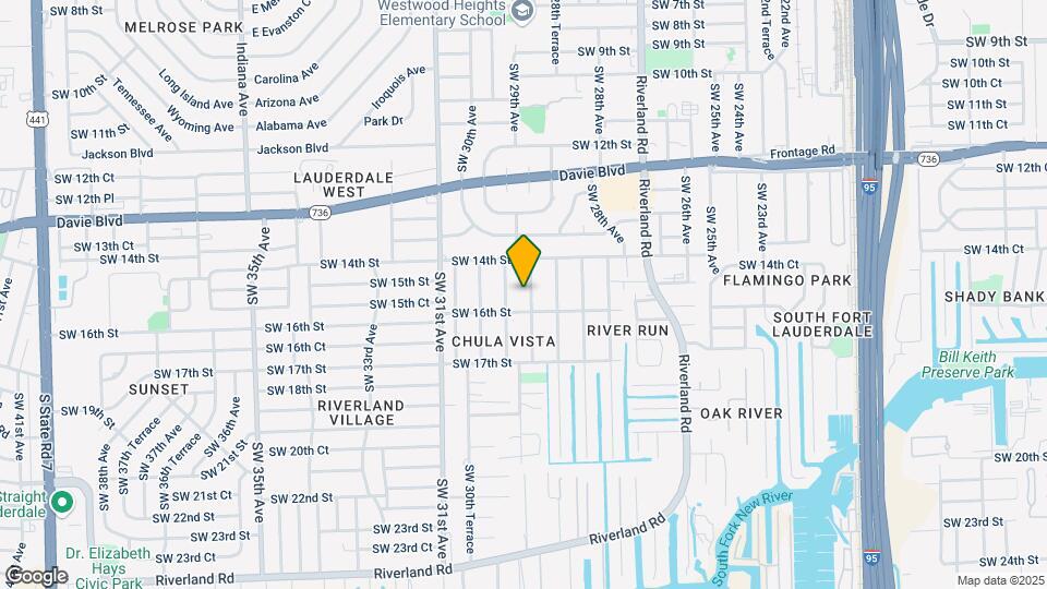 1533 SW 29th Ave Map and Location Details
