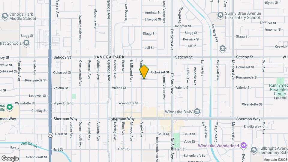 21054 Runnymede St Map and Location Details