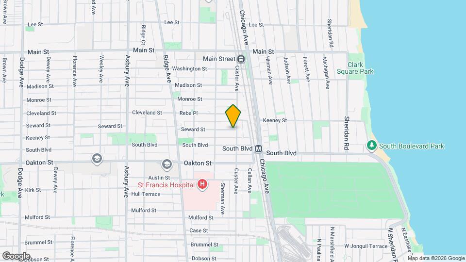 712 Seward St, Unit 2 Mapa y Detalles de la Ubicación