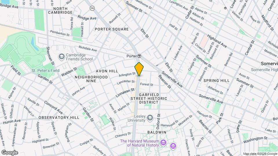 1783 Massachusetts Ave, Unit 6 Mapa y Detalles de la Ubicación