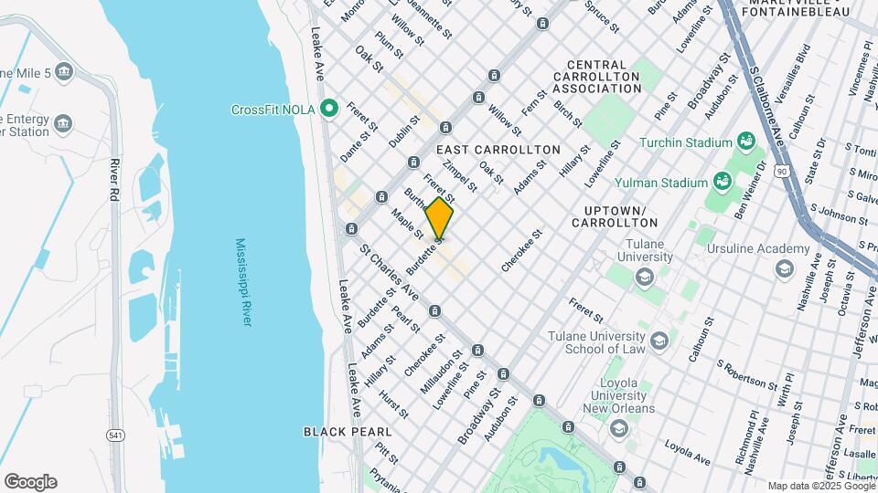 809 Burdette St, Unit 809 Map and Location Details
