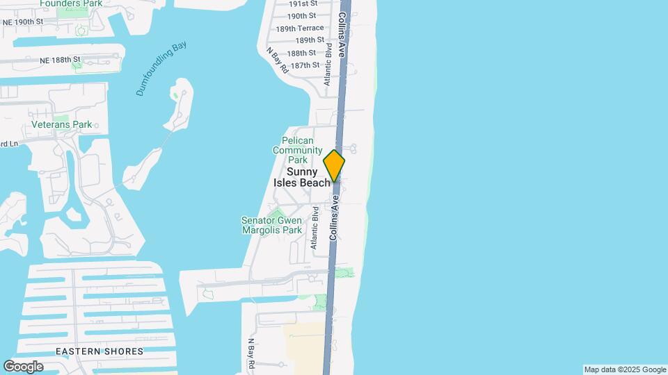 17846 Collins Ave Map and Location Details