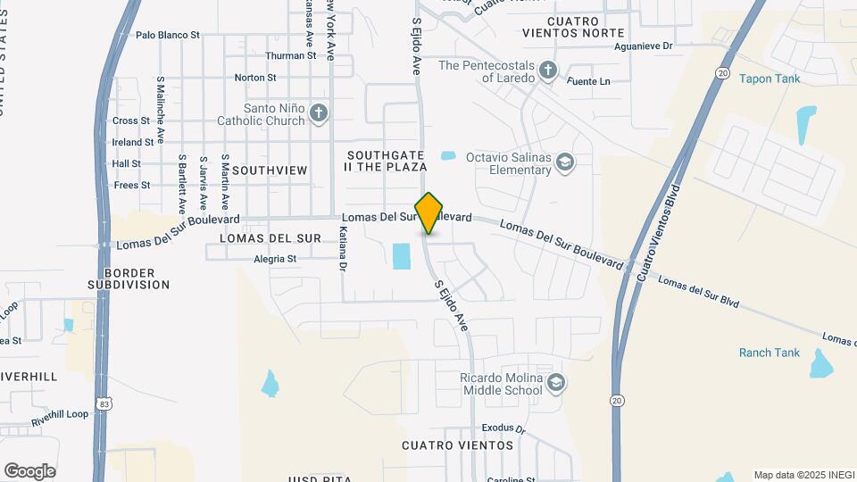 3302 Armando Peña Dr Map and Location Details