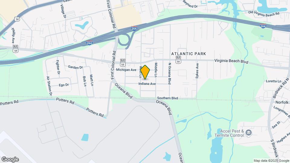 1560 Indiana Ave Mapa y Detalles de la Ubicación