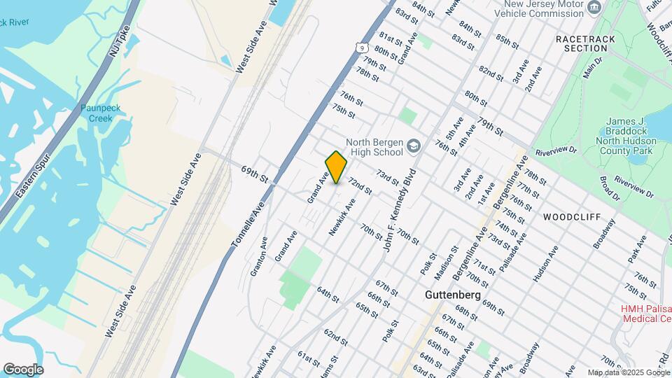 5711 John F. Kennedy Blvd Map and Location Details