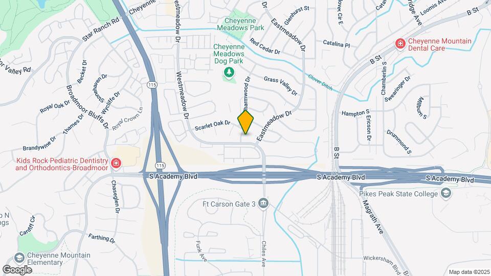 1162 Scarlet Oak Dr Map and Location Details