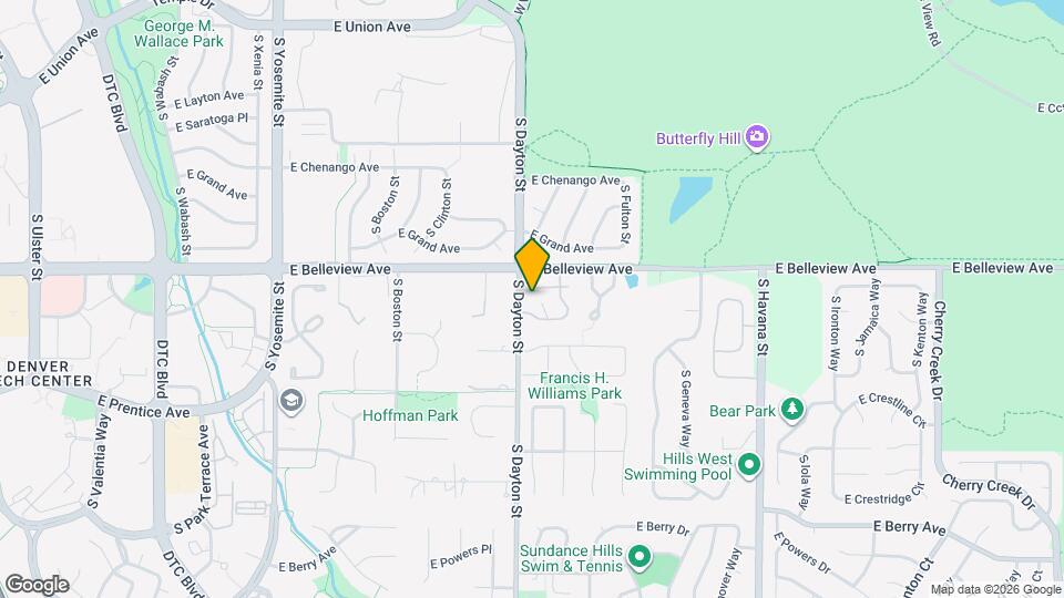 5145 S Emporia Way Map and Location Details