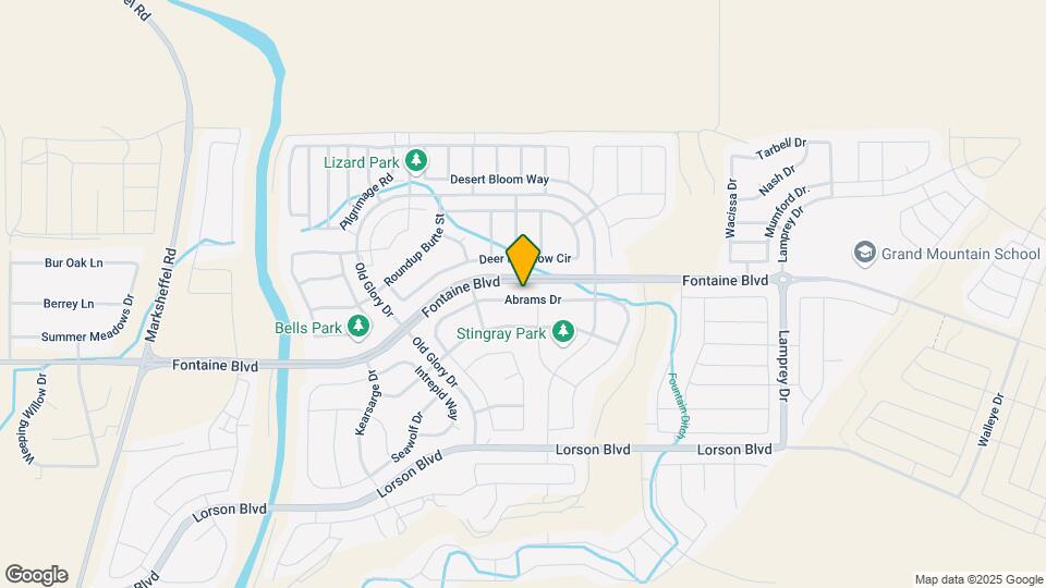 10358 Abrams Dr Map and Location Details