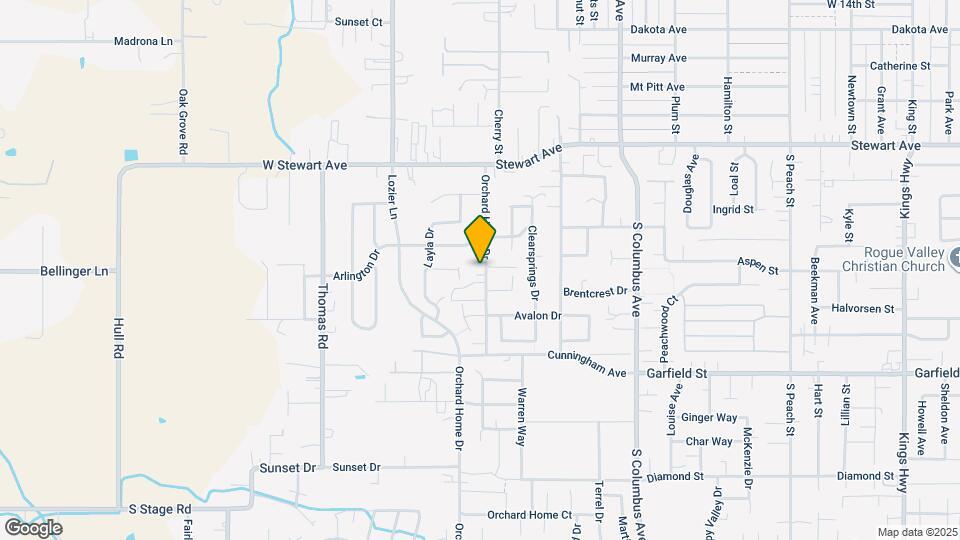 1414 Orchard Home Dr Map and Location Details