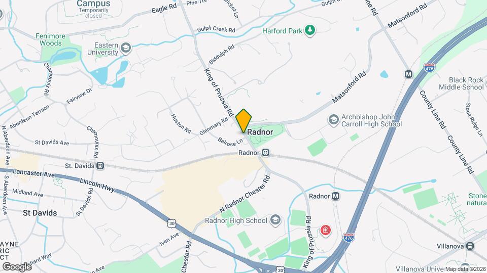 304 King of Prussia Rd Map and Location Details