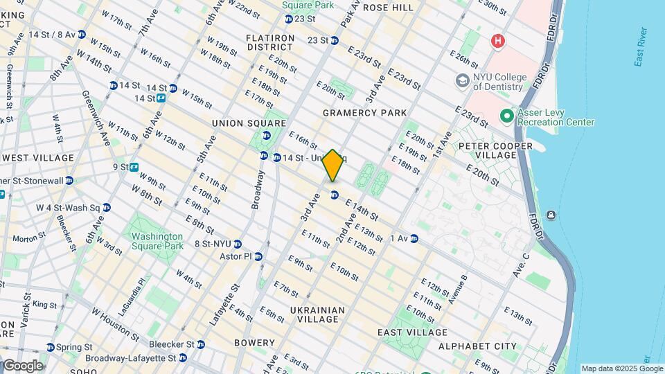 203 E 14th St Mapa y Detalles de la Ubicación