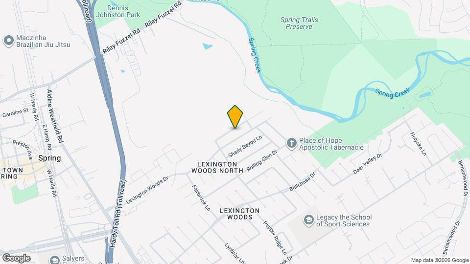 2610 Lexington Park Dr Map and Location Details