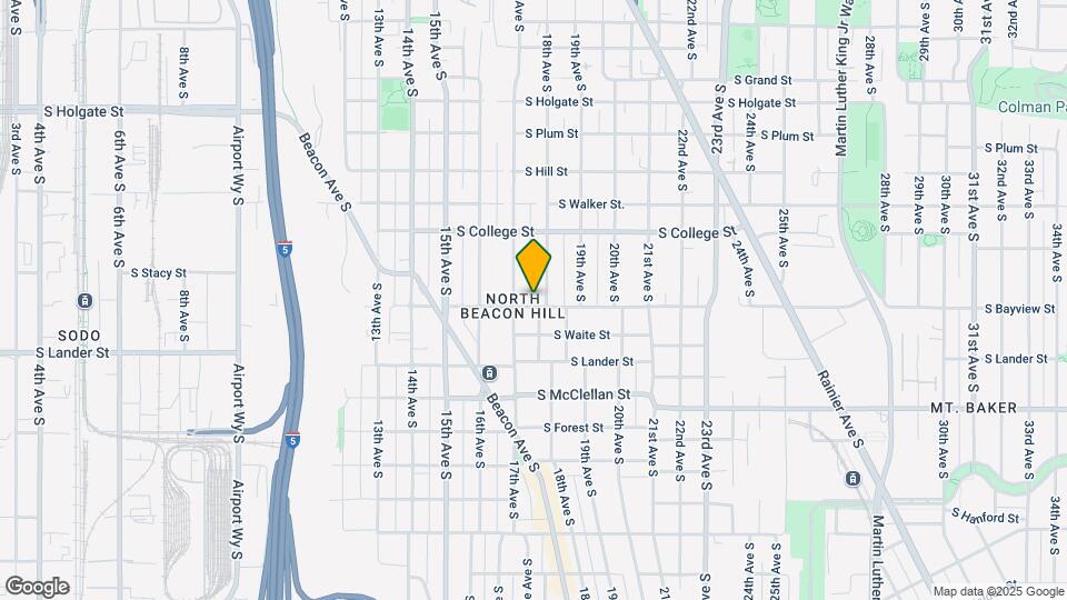 1714 S Bayview St Mapa y Detalles de la Ubicación