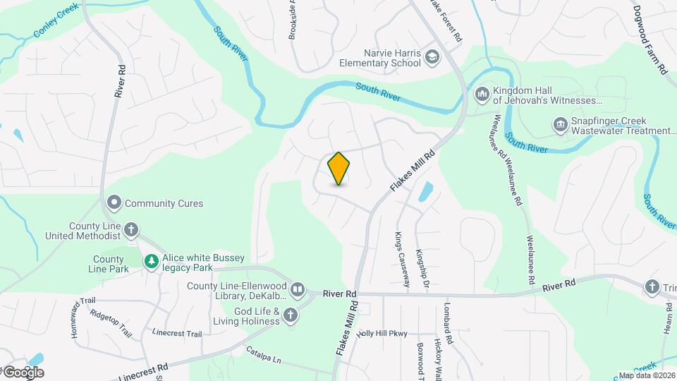 3699 Chimney Ridge Ct Map and Location Details