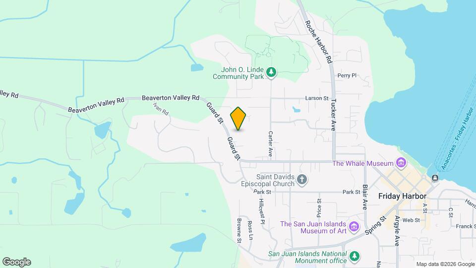 1032 Guard St Map and Location Details