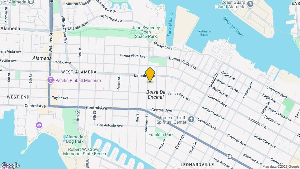 1528 Sherman St Mapa y Detalles de la Ubicación