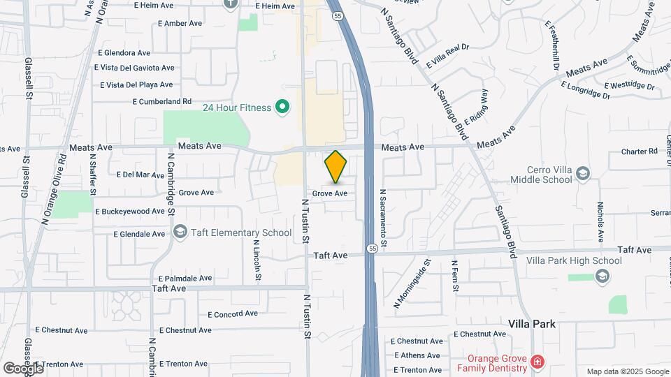 1829 E Grove Ave Map and Location Details