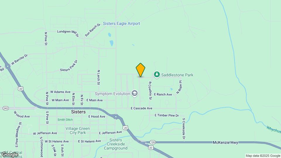 420 N Tamarack St Map and Location Details
