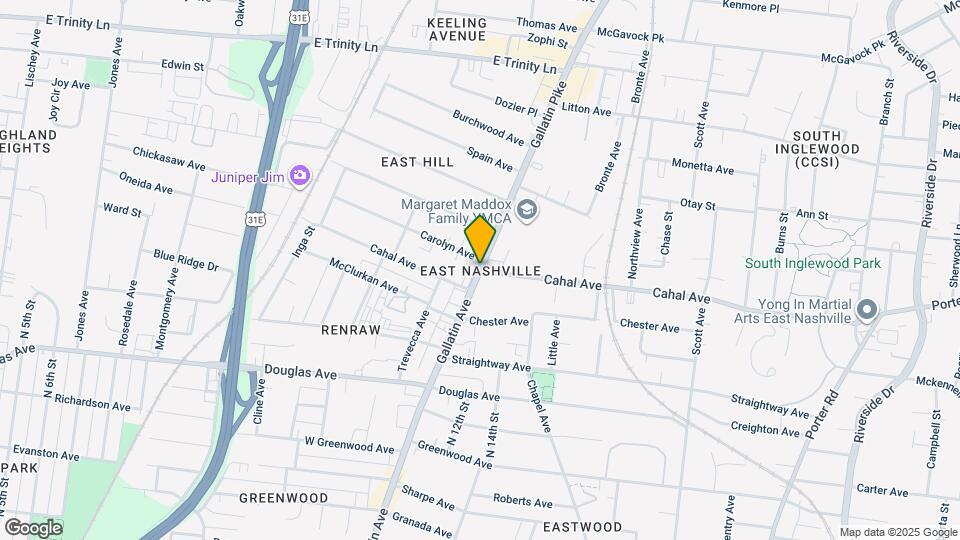 2516 Gallatin Pike Map and Location Details