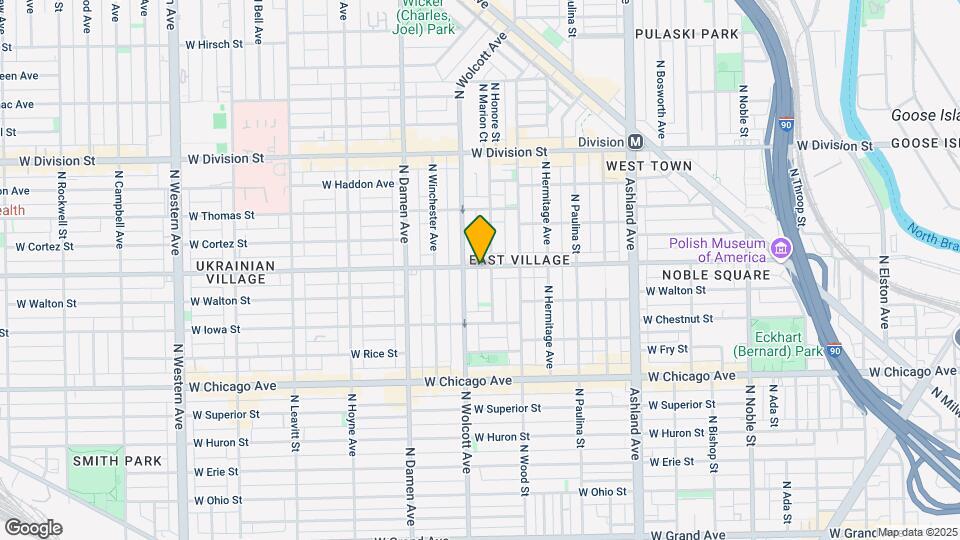 1845 W Augusta Blvd Map and Location Details